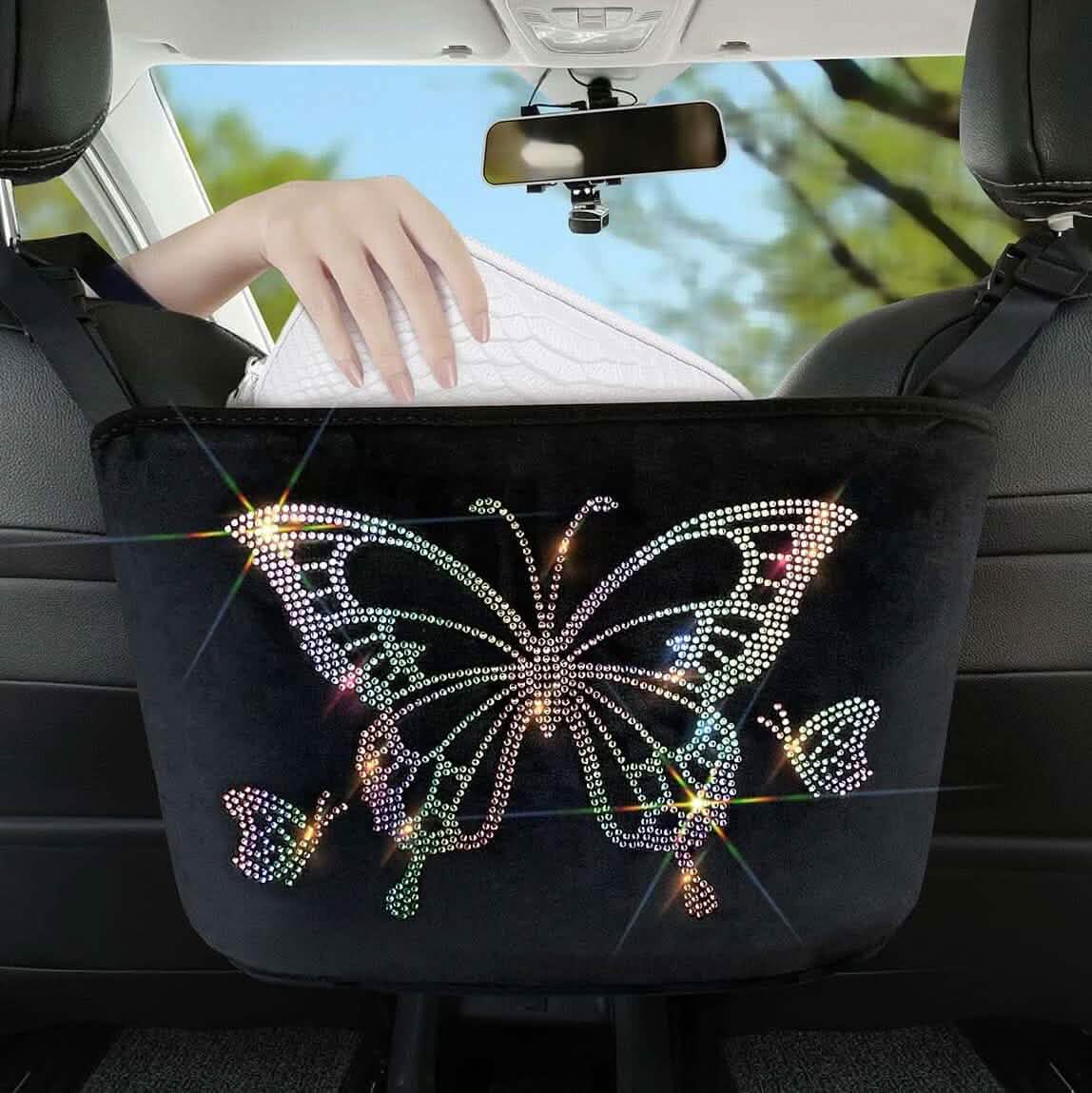 Car Net Backseat Pocket Handbag Holder and Organizer Between Seats DailySale