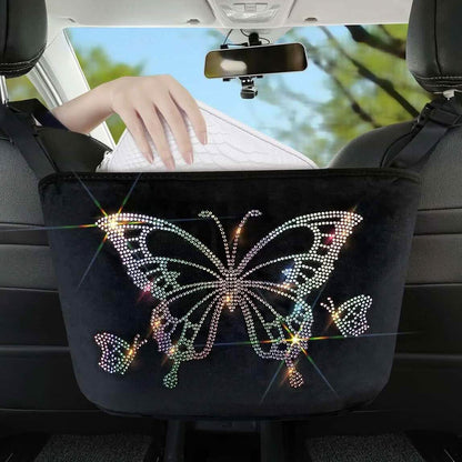Car Net Backseat Pocket Handbag Holder and Organizer Between Seats DailySale