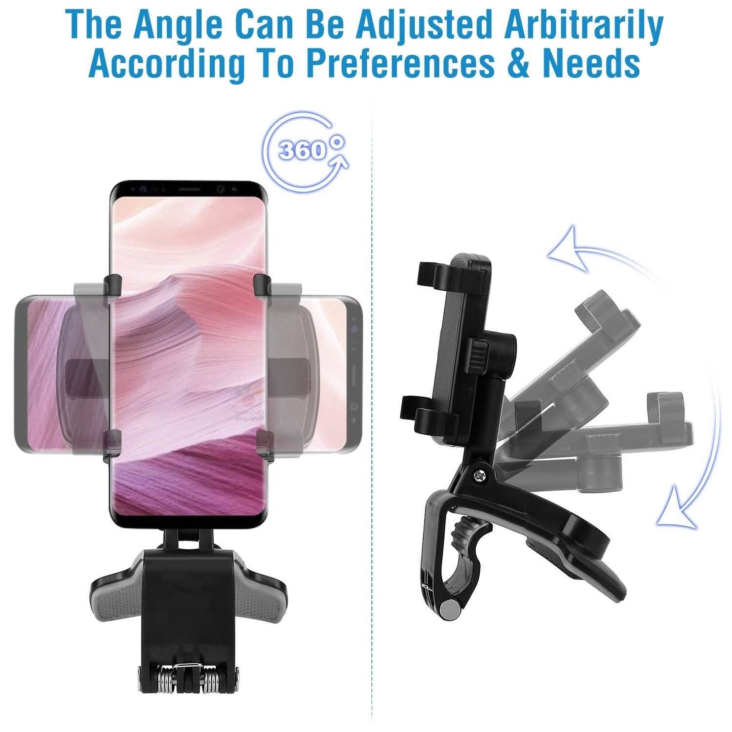 Car Non-slip 360°Rotation Dashboard Phone Holder DailySale