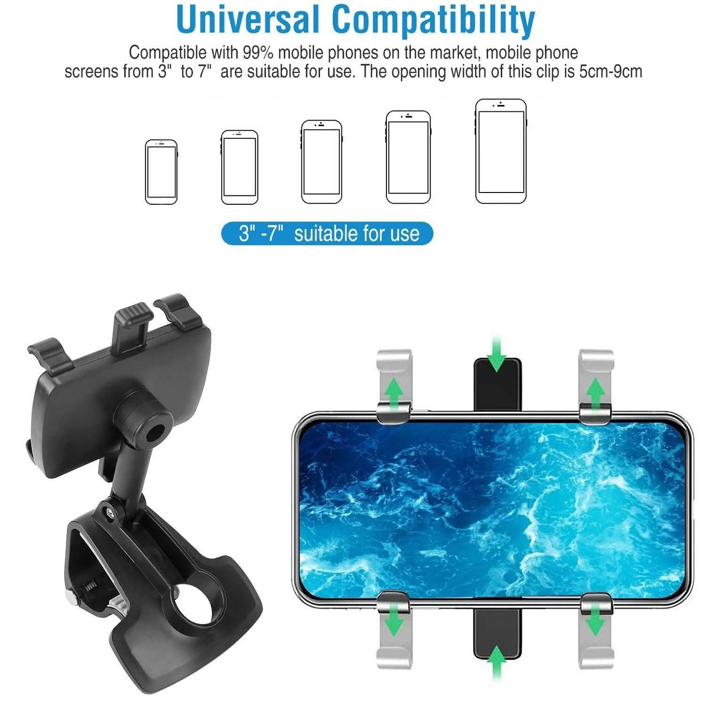 Car Non-slip 360°Rotation Dashboard Phone Holder DailySale