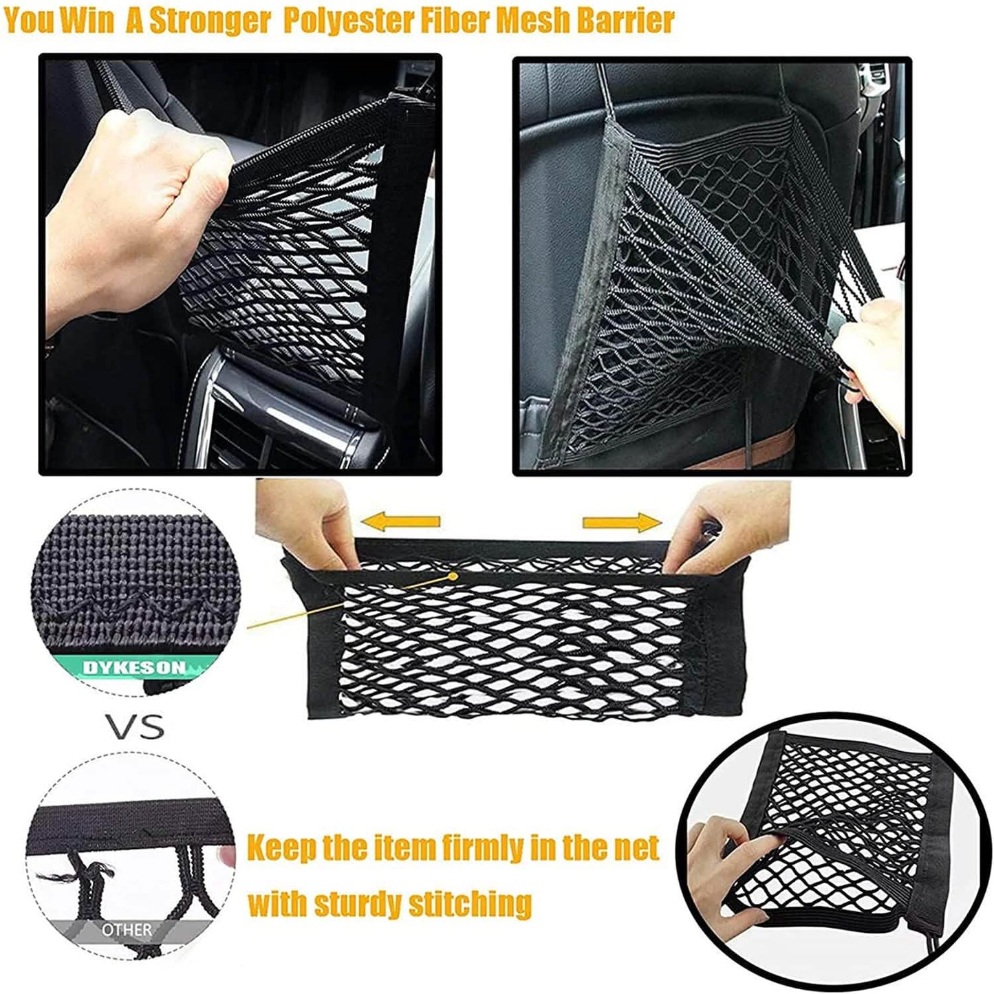 Car Pet Barrier Mesh Organizer DailySale