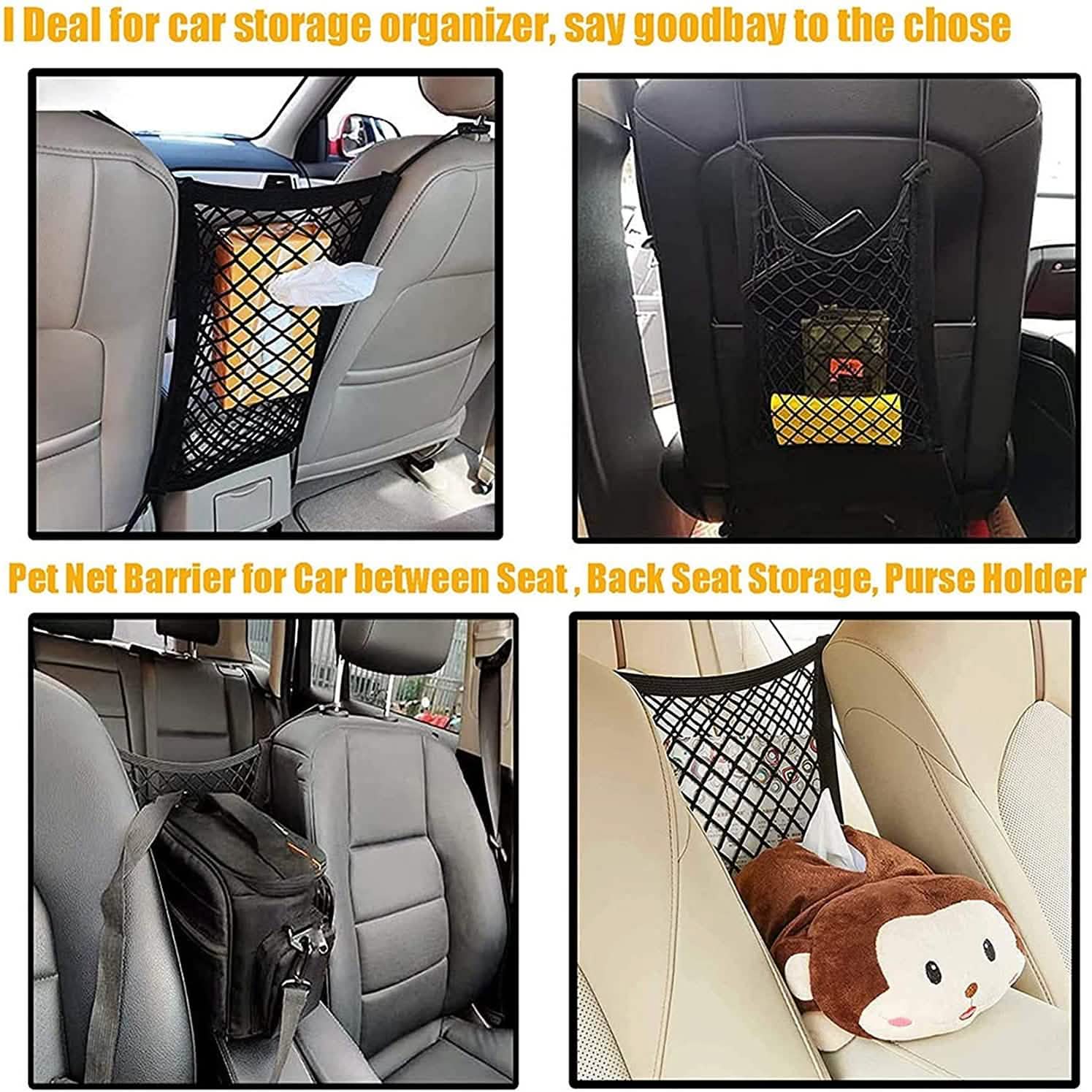 Car Pet Barrier Mesh Organizer DailySale