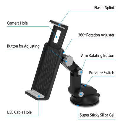 Car Phone Holder Mount Dashboard Tablet Stand Holder DailySale