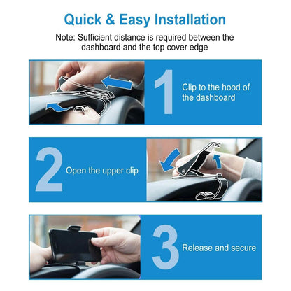 Car Phone Mount Non-Slip Dashboard Phone Holder DailySale