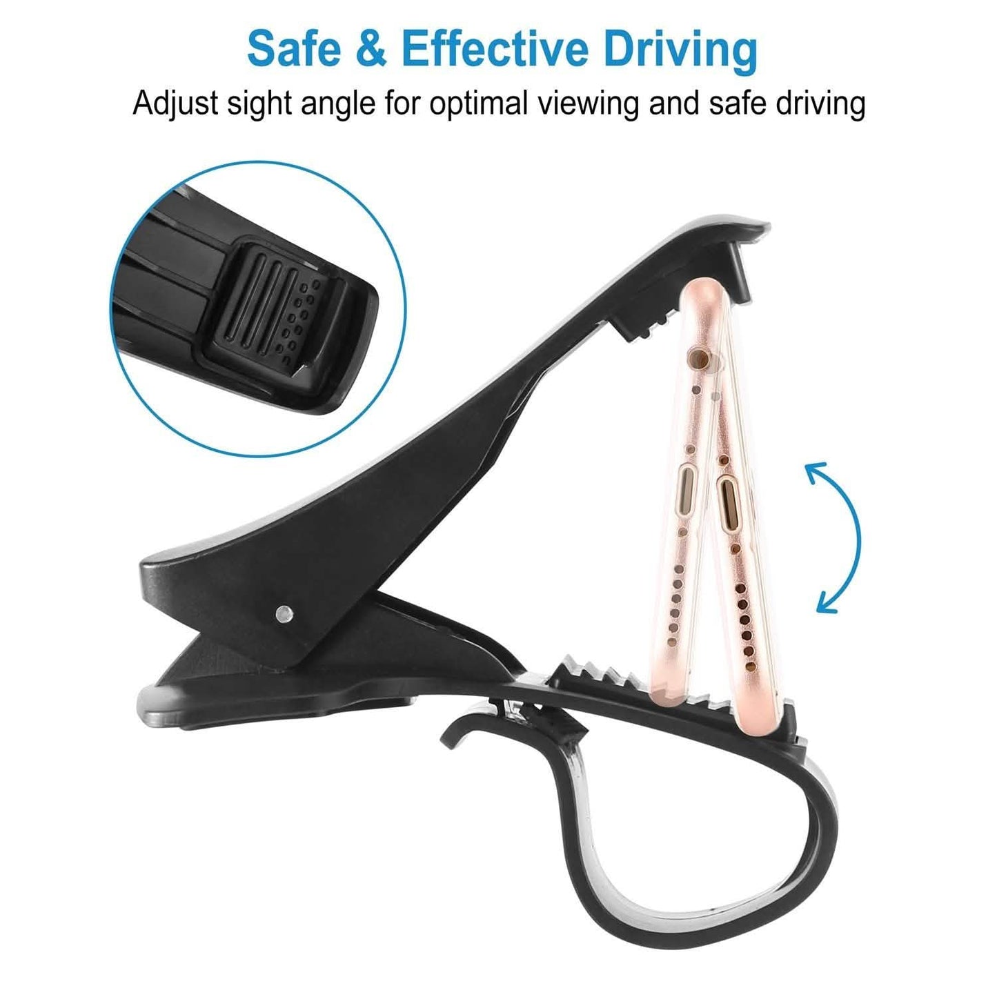 Car Phone Mount Non-Slip Dashboard Phone Holder DailySale
