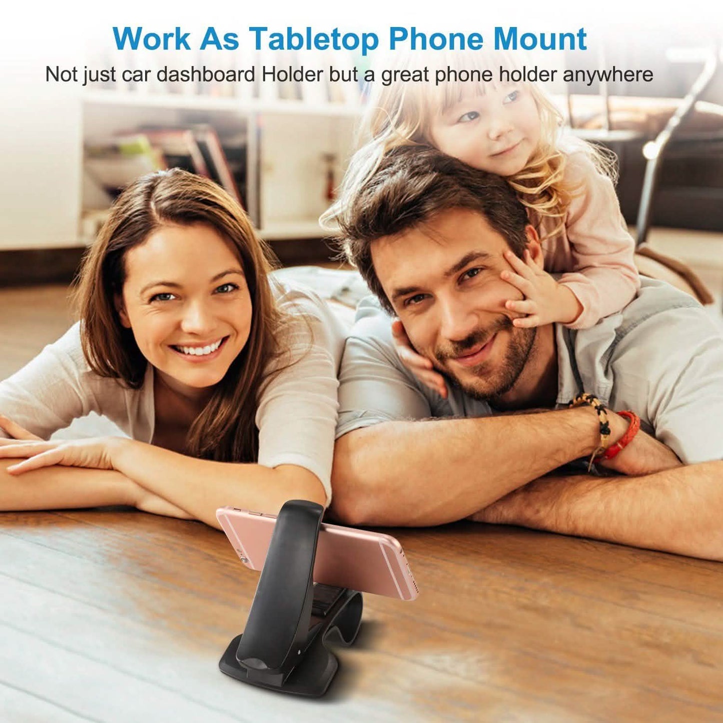 Car Phone Mount Non-Slip Dashboard Phone Holder DailySale