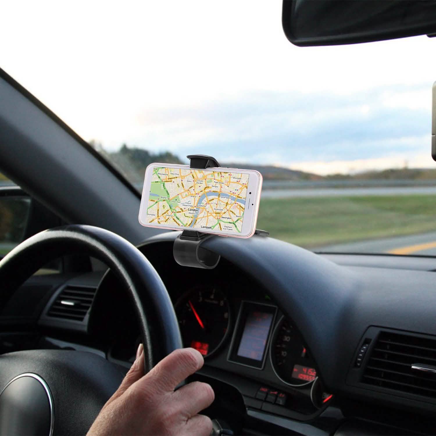 Car Phone Mount Non-Slip Dashboard Phone Holder DailySale