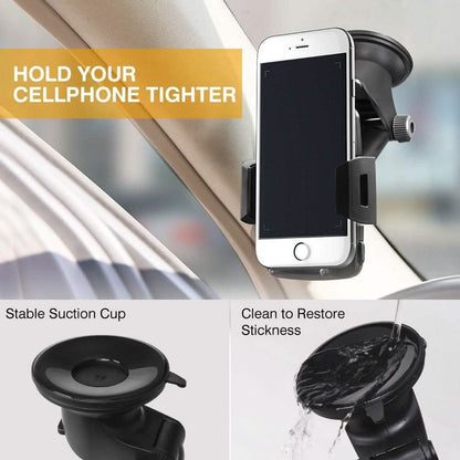 Car Phone Mount, VUP Windshield Phone Holder Car Mount DailySale