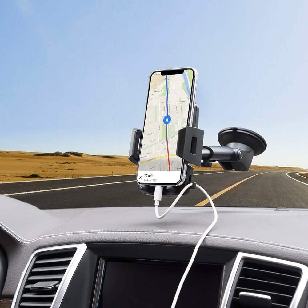 Car Phone Mount, VUP Windshield Phone Holder Car Mount DailySale