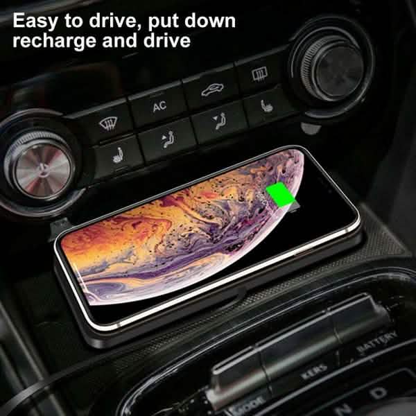 Car QI Wireless Phone Charger Non Slip Pad Mat Fast Charging DailySale