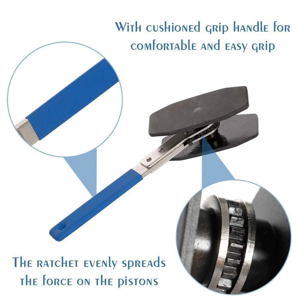 Car Ratchet Brake Piston Caliper Wrench Spreader Tools Hand Tool Accessories DailySale