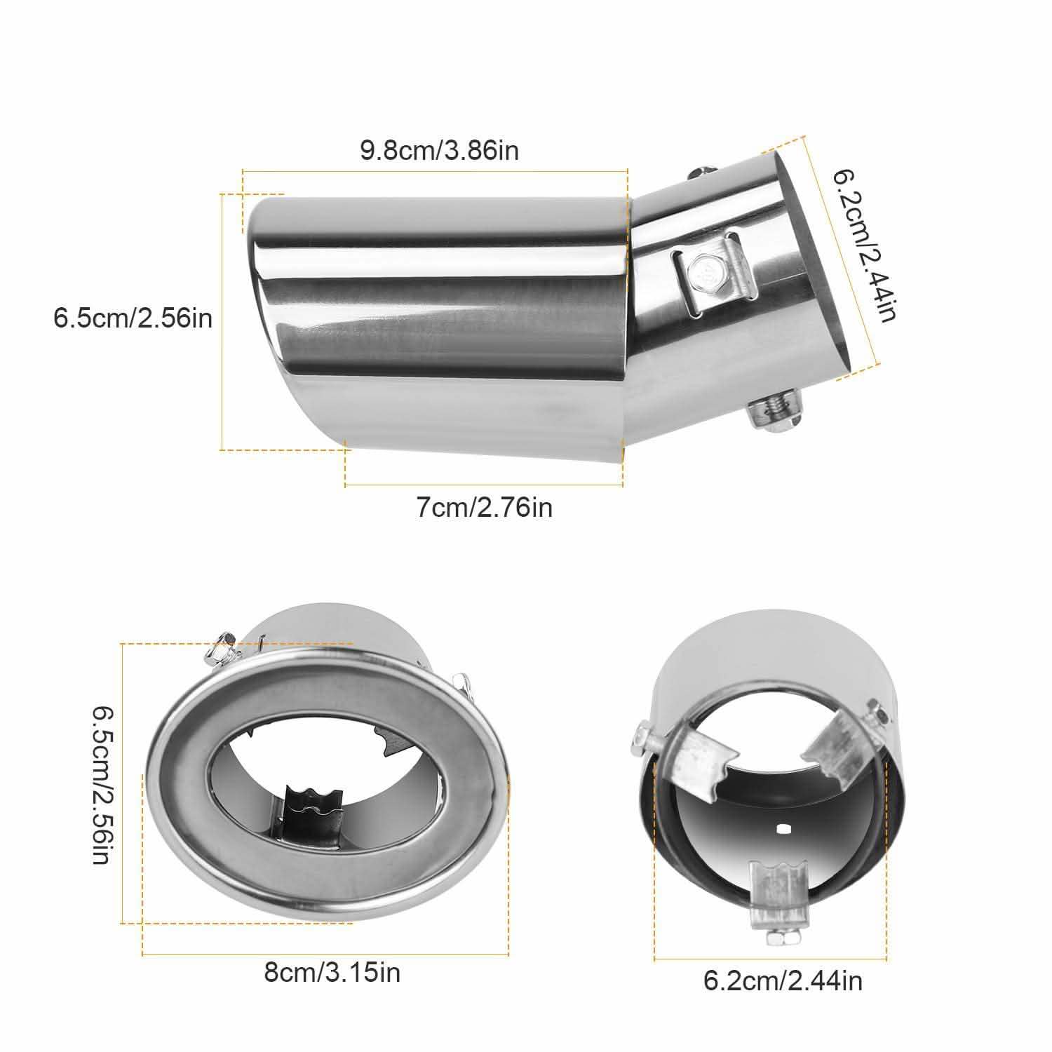Car Rear Exhaust Pipe Tail Muffler DailySale