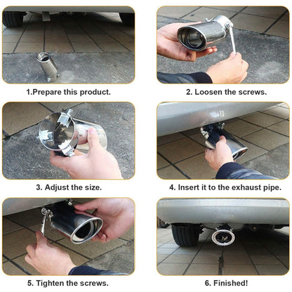 Car Rear Exhaust Pipe Tail Muffler DailySale