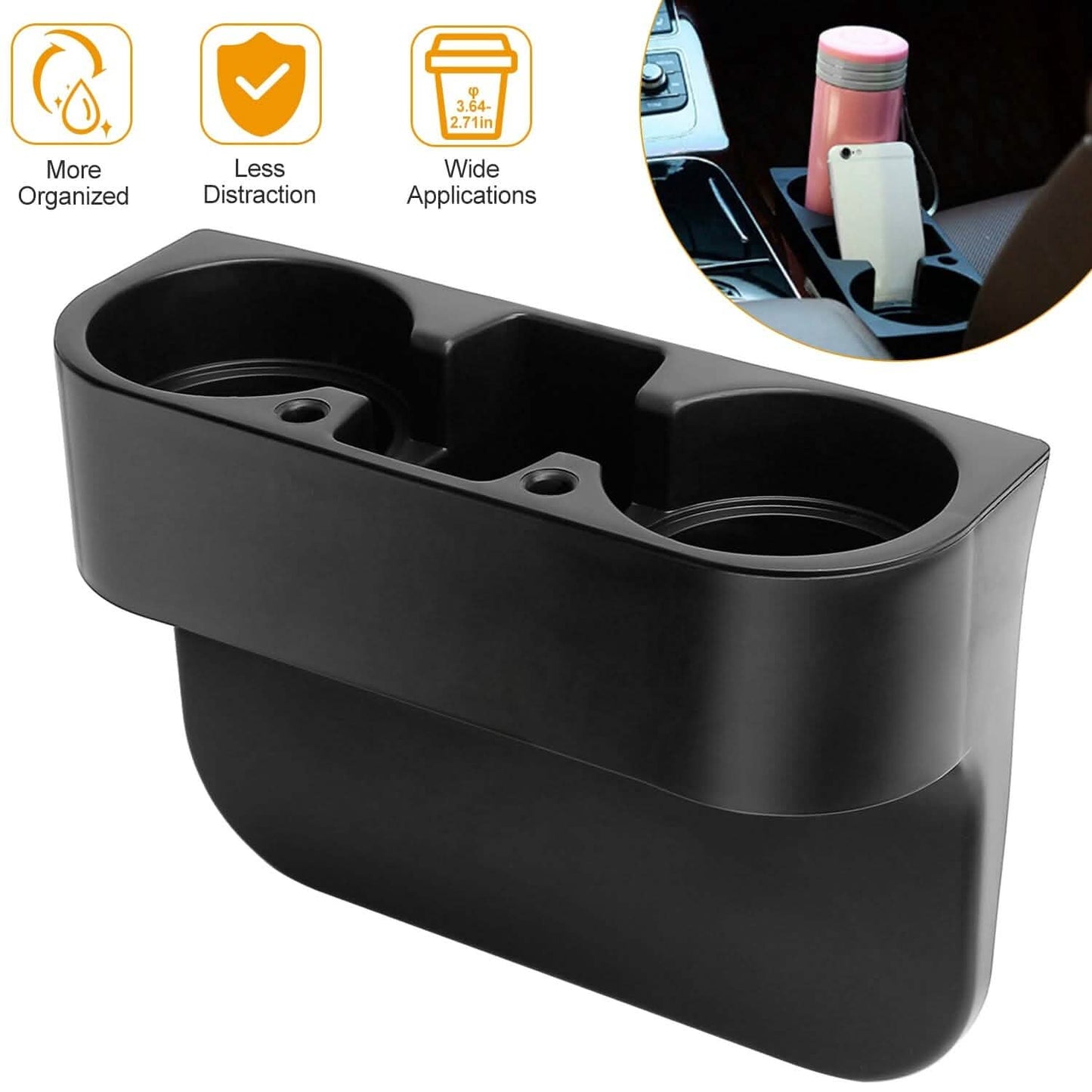 Car Seam Cup Holder Seat Gap Wedge DailySale