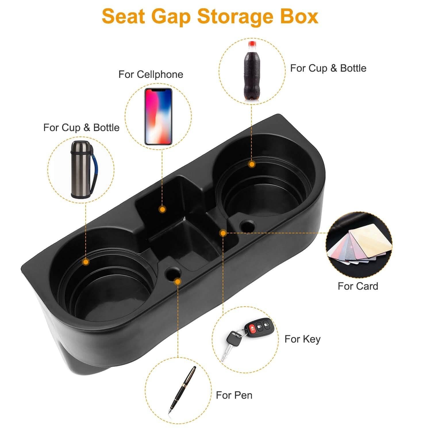 Car Seam Cup Holder Seat Gap Wedge DailySale