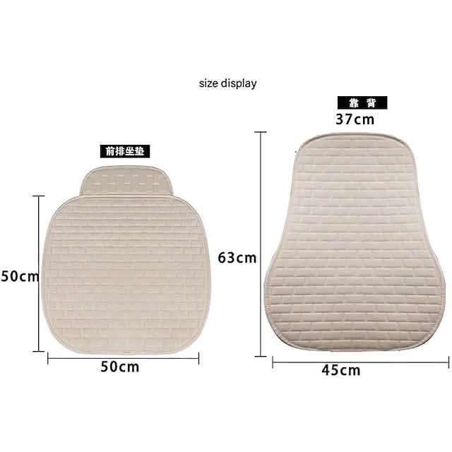 Car Seat Cover Kit Front Flax Seat DailySale