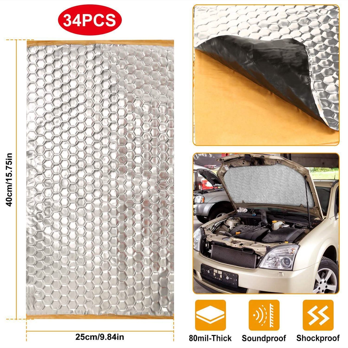 Car Sound Deadening Mat DailySale