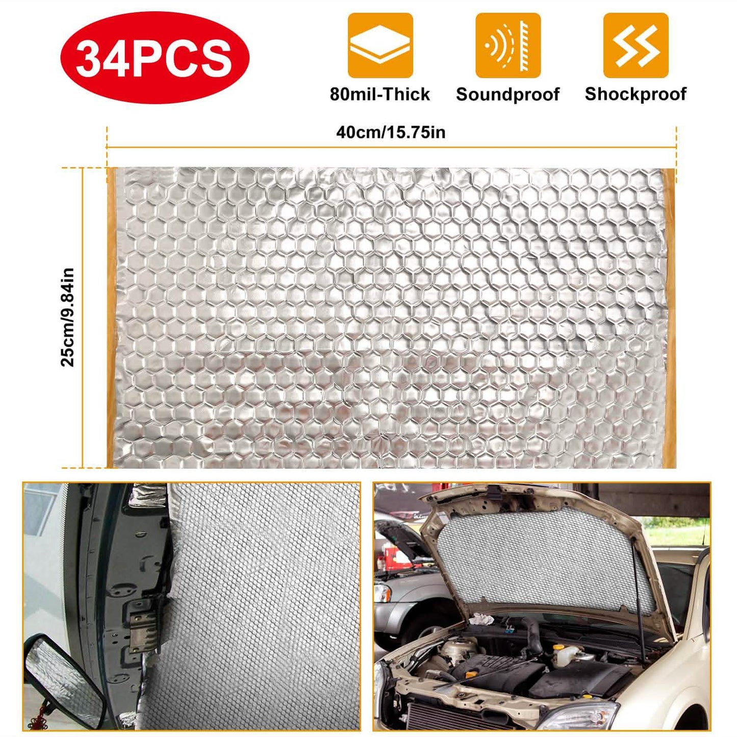 Car Sound Deadening Mat DailySale