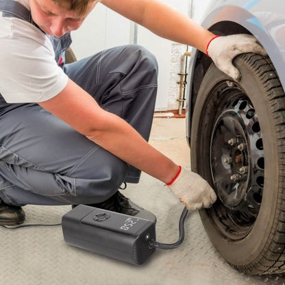 Car Tire Inflator Corded with LED Light DailySale