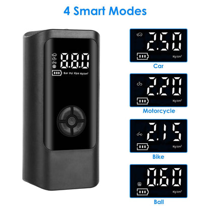 Car Tire Inflator Corded with LED Light DailySale