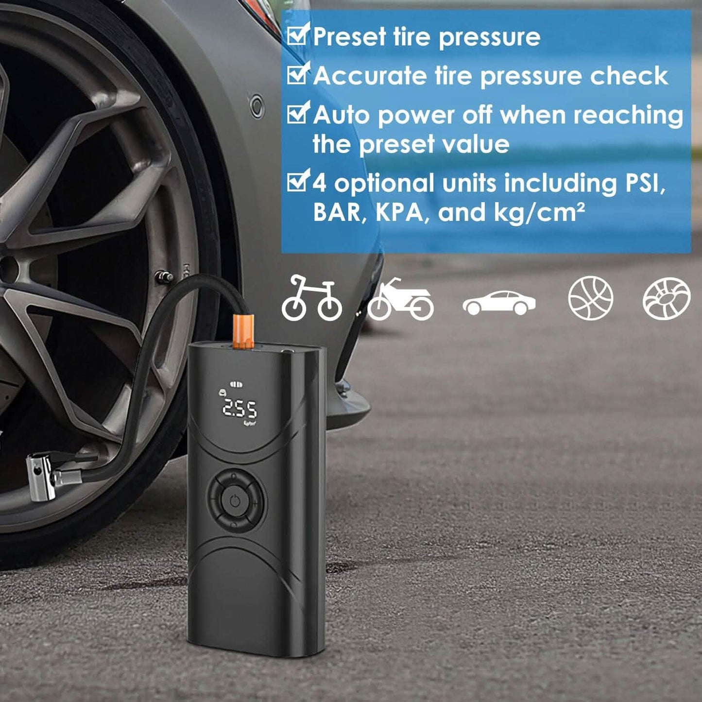 Car Tire Inflator Pump DailySale