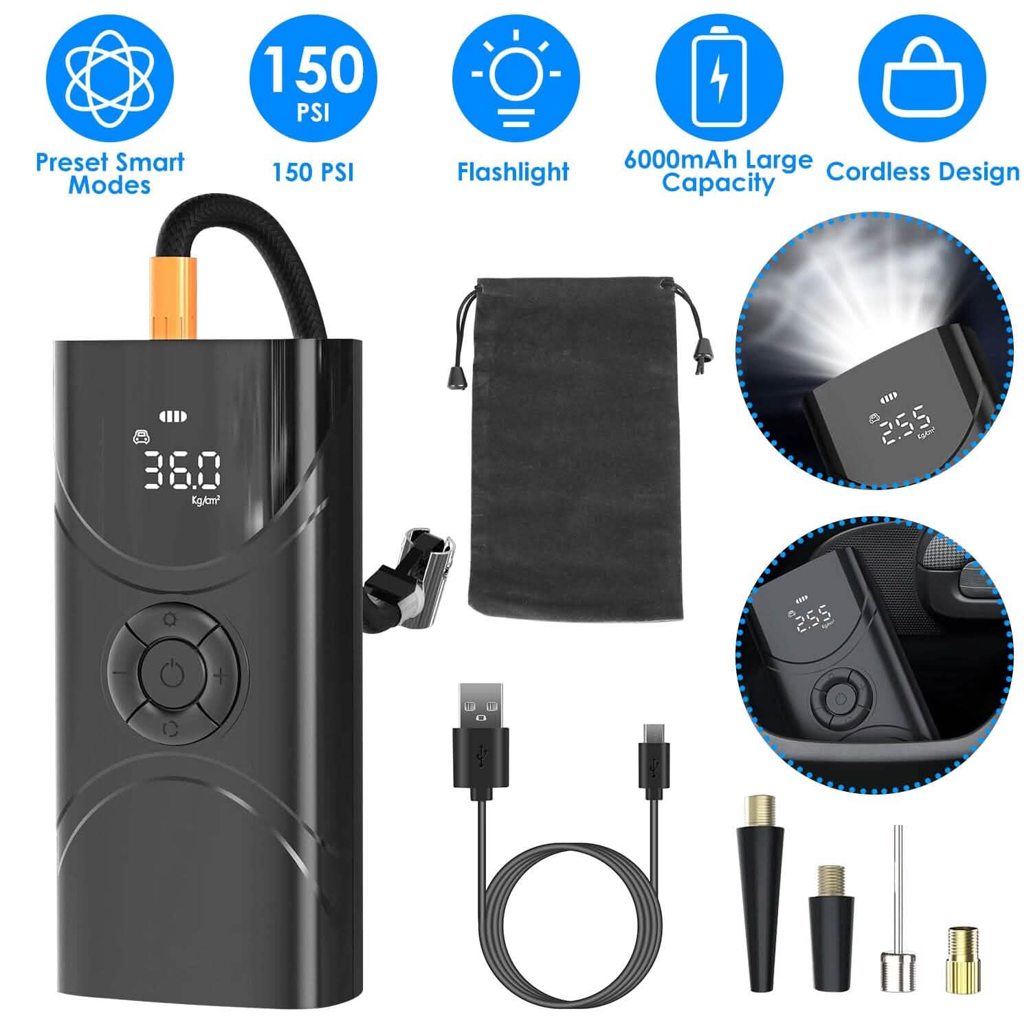 Car Tire Inflator Pump DailySale