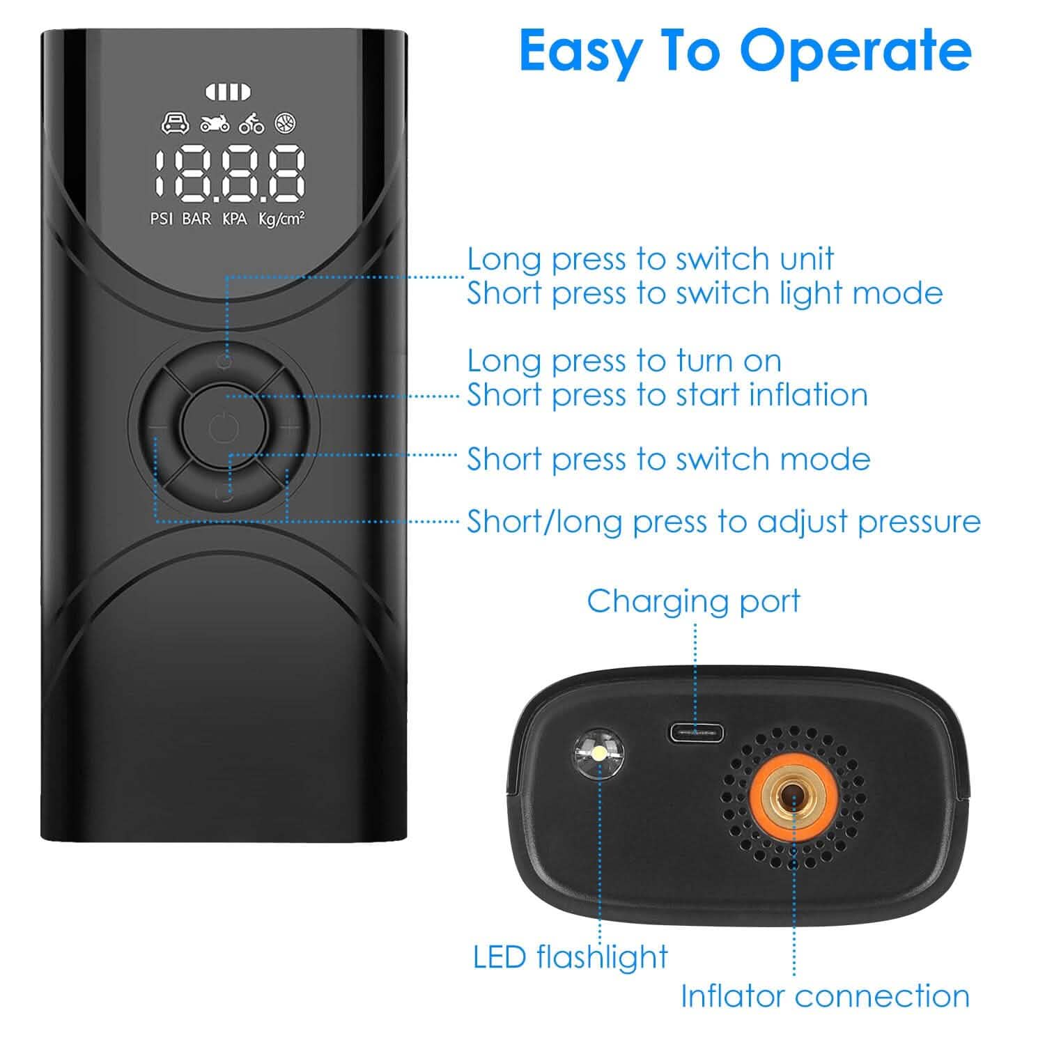 Car Tire Inflator Pump DailySale