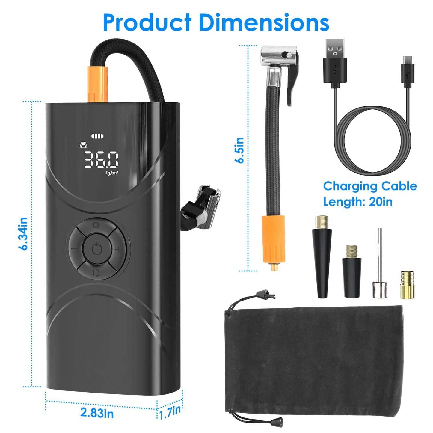 Car Tire Inflator Pump DailySale