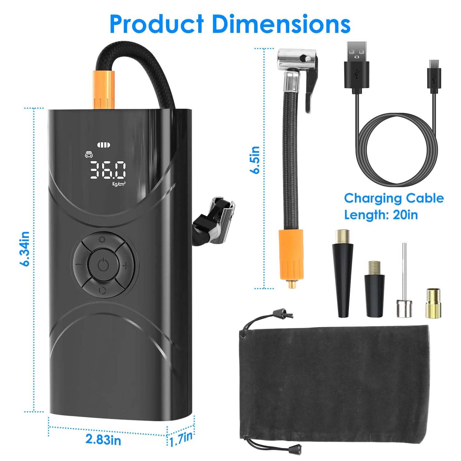 Car Tire Inflator Pump DailySale