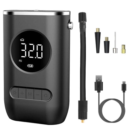 Car Tire Inflator Pump Portable 150 PSI with LED Light DailySale