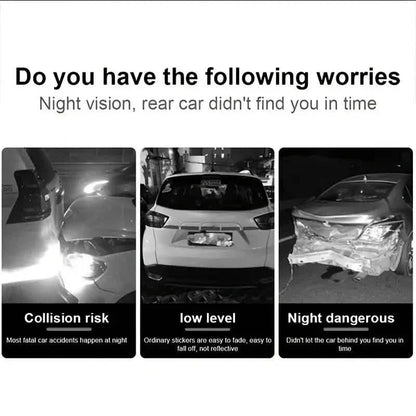 Car Truck Bumper Safety Reflective Warning Strip Stickers DailySale