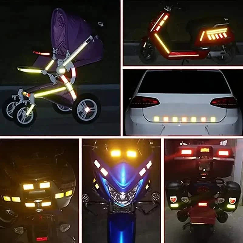 Car Truck Bumper Safety Reflective Warning Strip Stickers DailySale