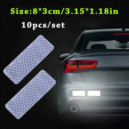 Car Truck Bumper Safety Reflective Warning Strip Stickers DailySale