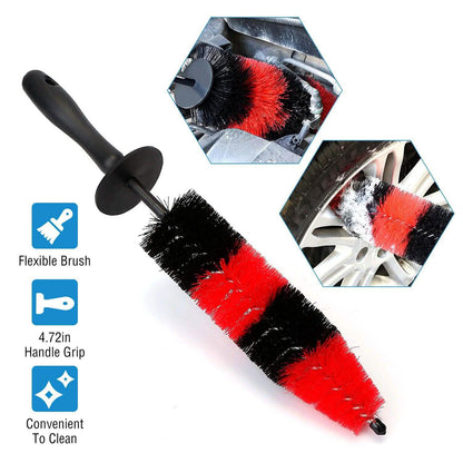 Car Wheel Brush Rims Tire Seat Engine Wash Cleaning Tool DailySale