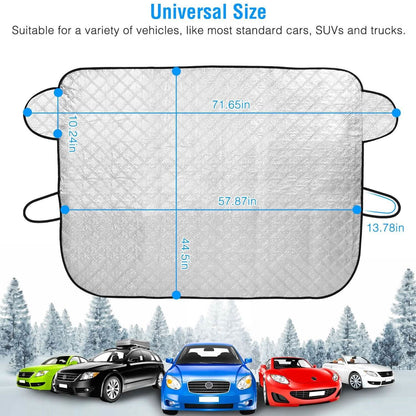 Car Windshield Snow Cover Wind-Proof Magnetic DailySale