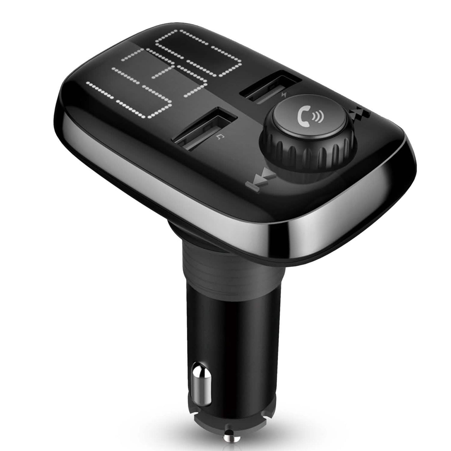 Car Wireless FM Transmitter Dual USB Charger DailySale