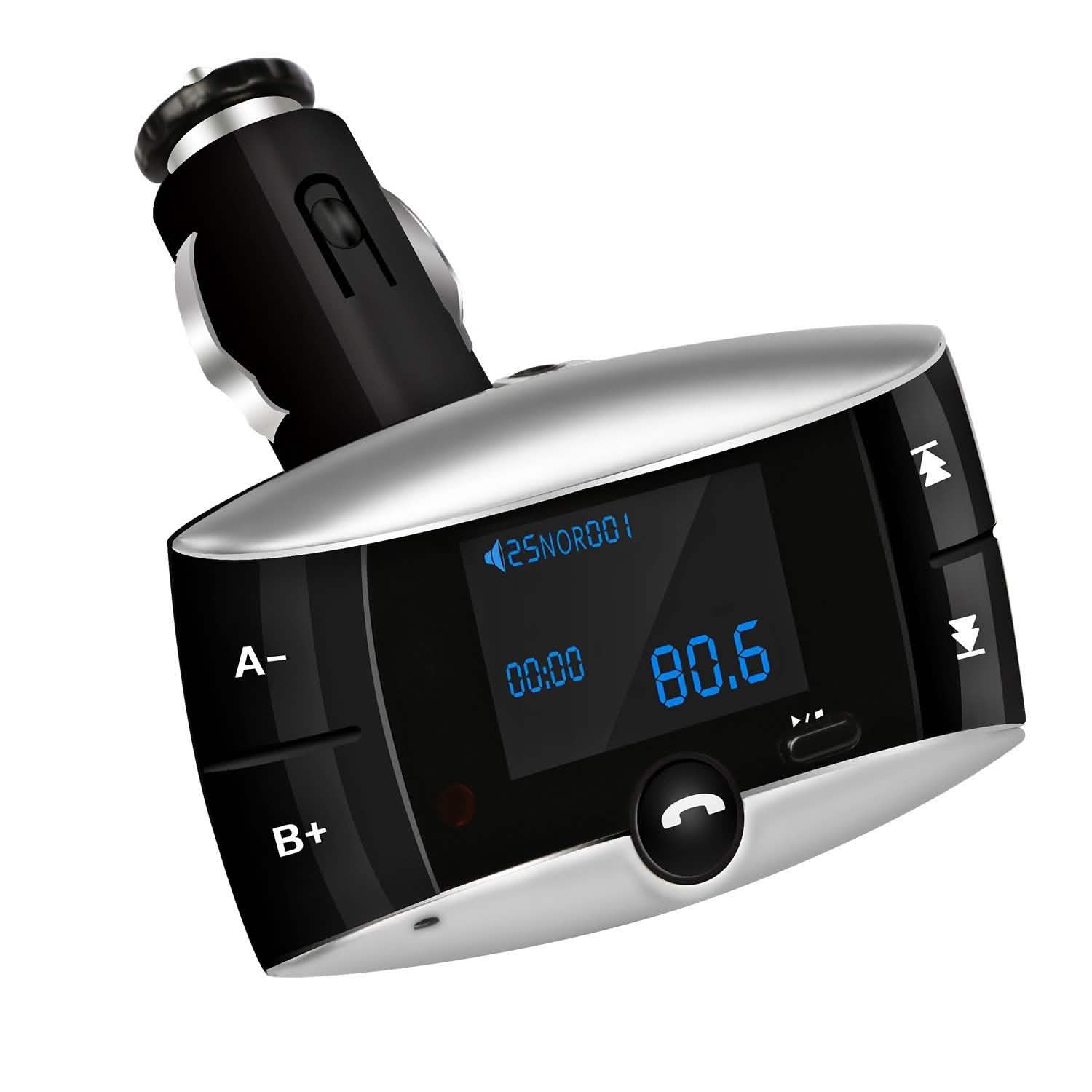 Car Wireless FM Transmitter USB Charger Hands-free Call MP3 Player DailySale