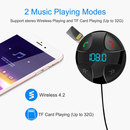 Car Wireless FM Transmitter V4 .2 Car MP3 Player DailySale
