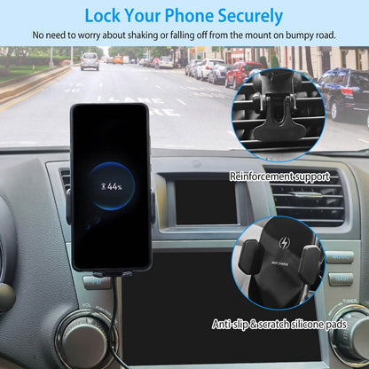 Car Wireless Phone Charger Car Air Vent Phone Mount DailySale