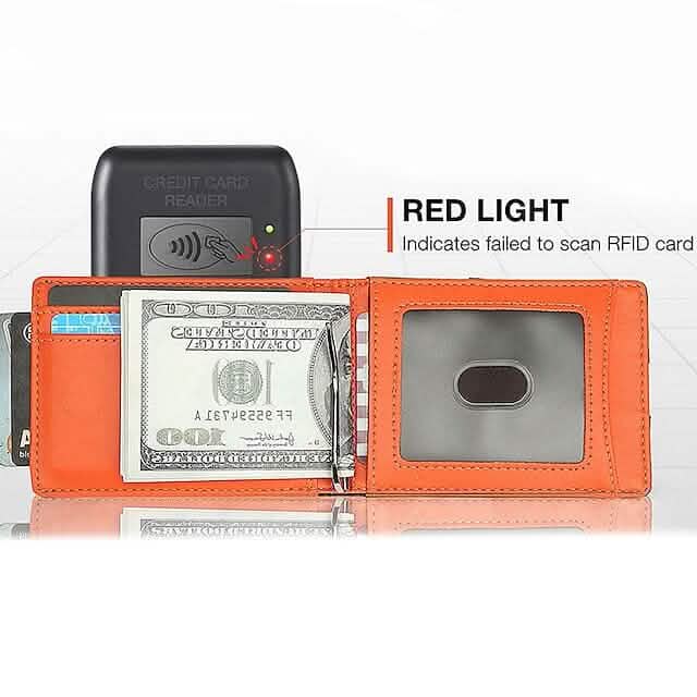 Carbon Fiber Rfid Men Wallets Bi-fold Vallet Billfold DailySale