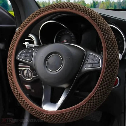 Carbon Fiber Sports Steering Wheel Cover DailySale
