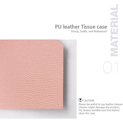 Carrotez Modern PU Leather Square Tissue Box Holder DailySale