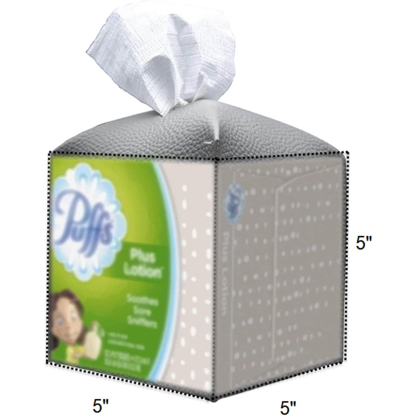 Carrotez Modern PU Leather Square Tissue Box Holder DailySale