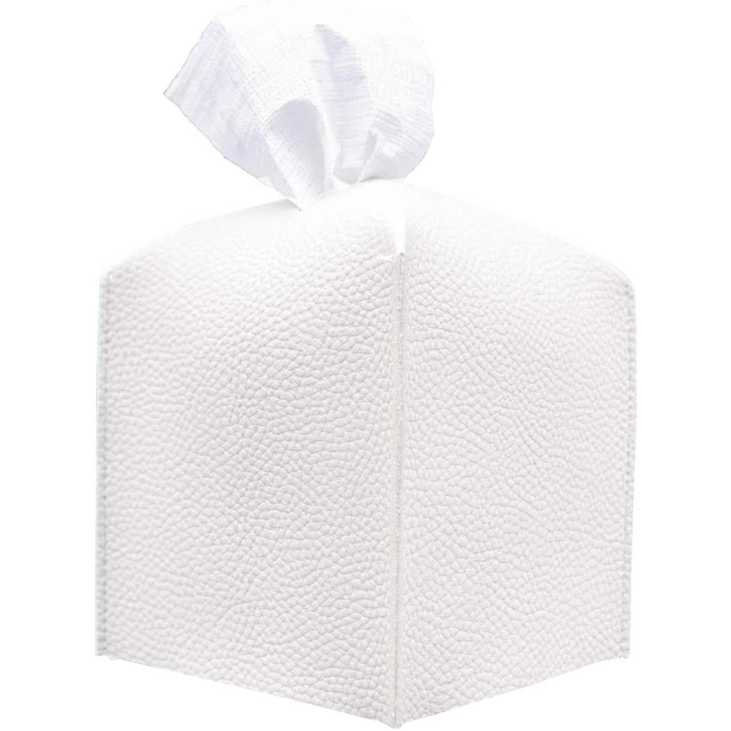 Carrotez Modern PU Leather Square Tissue Box Holder DailySale