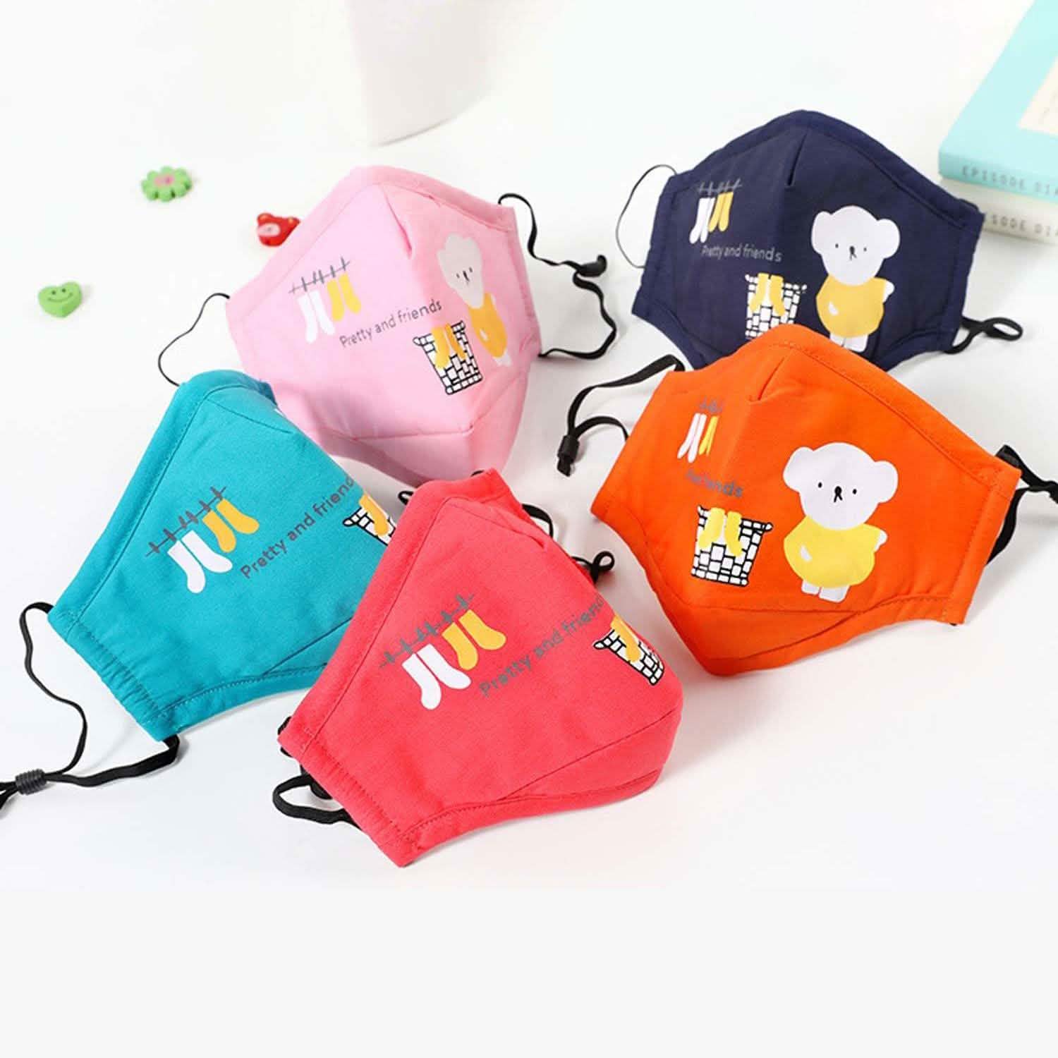 Cartoon Bears Cotton Dustproof for Children DailySale