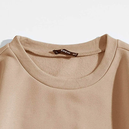 Cartoon Graphic Thermal Lined Oversized Sweatshirt DailySale