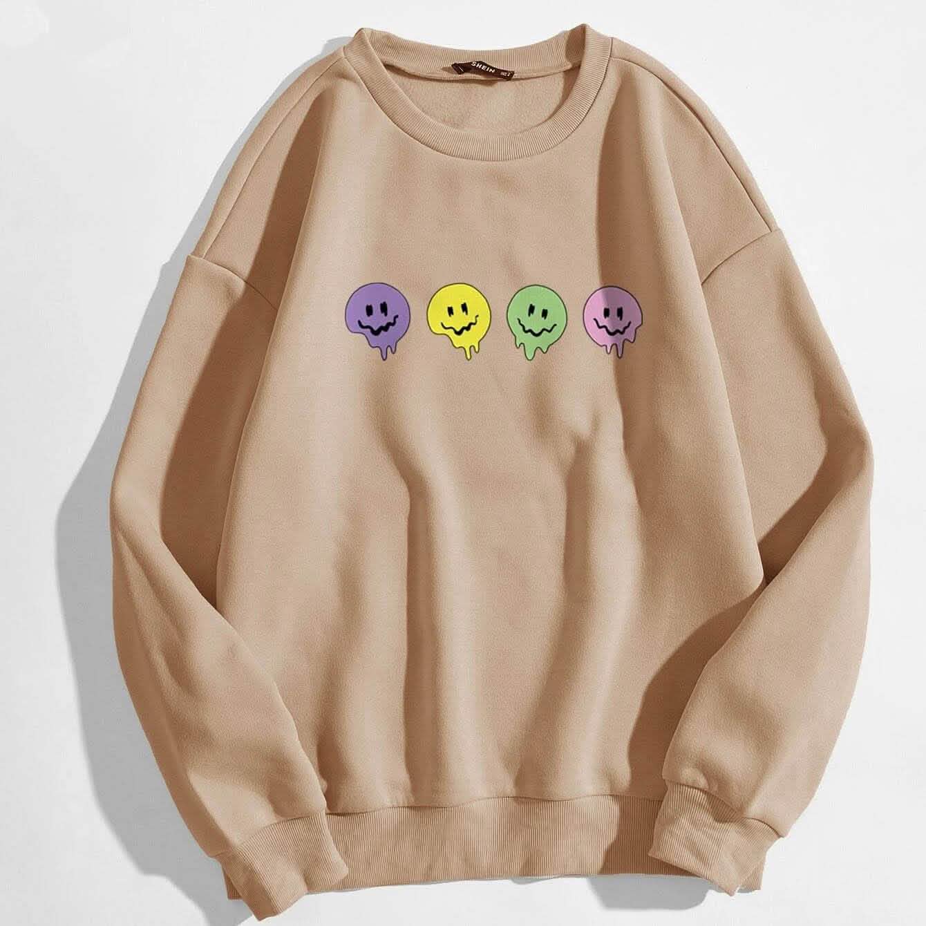 Cartoon Graphic Thermal Lined Sweatshirt DailySale