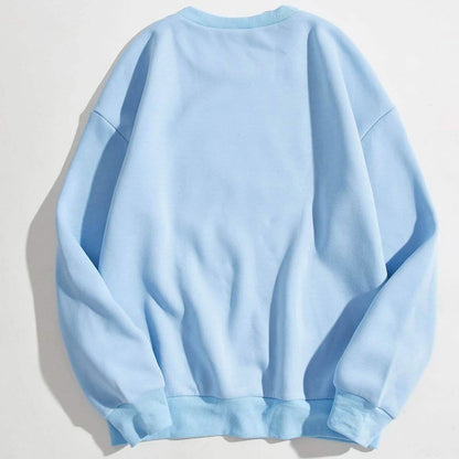 Cartoon Graphic Thermal Lined Sweatshirt DailySale