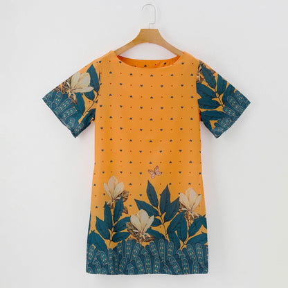 Casual Summer Short Sleeve Dress For Women DailySale