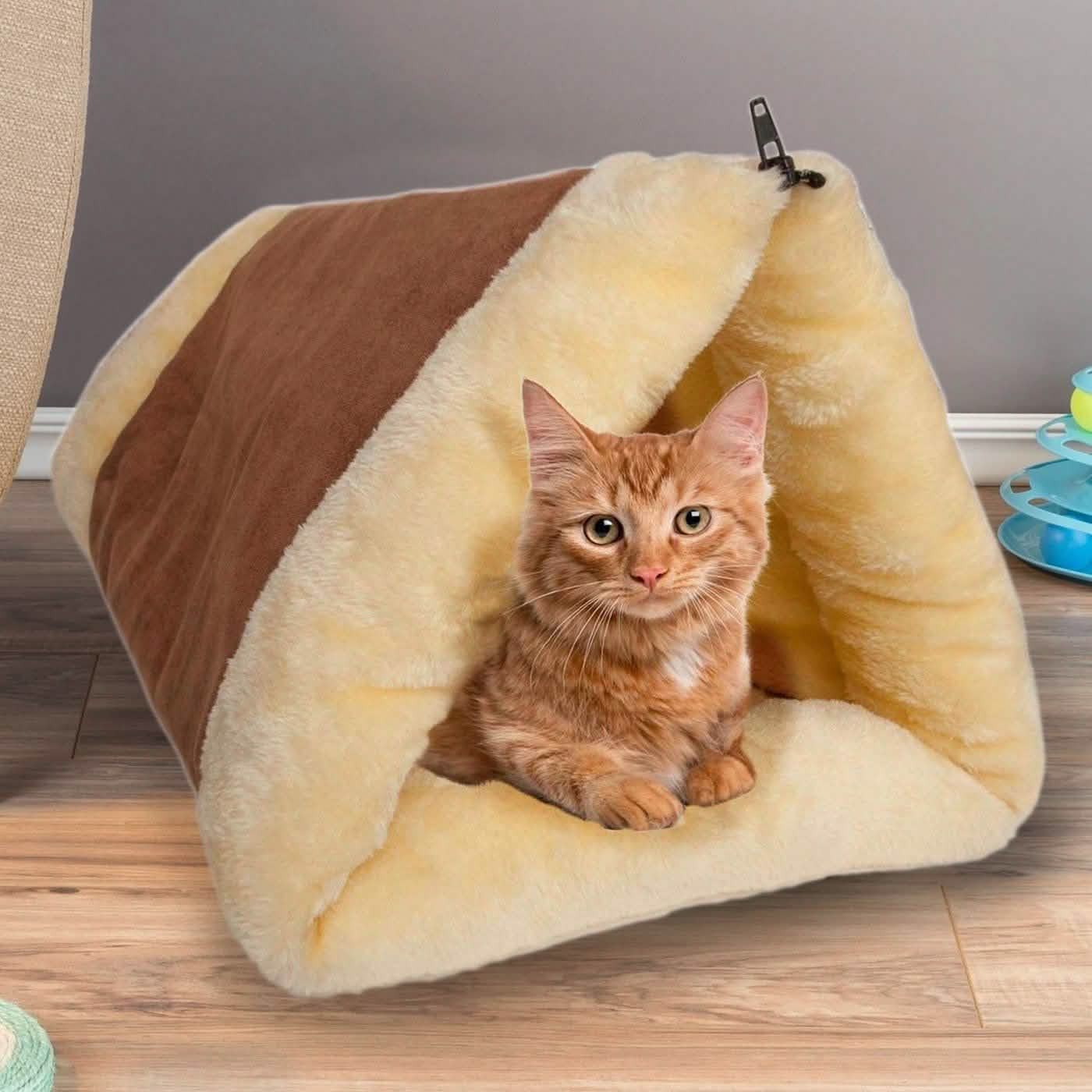 Cat Bed Cave House Bed DailySale